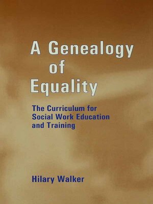 cover image of A Genealogy of Equality
